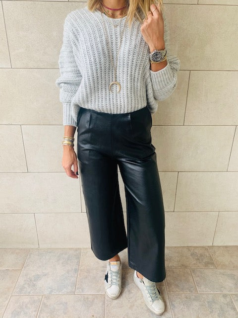 Grey Slouch Pullover