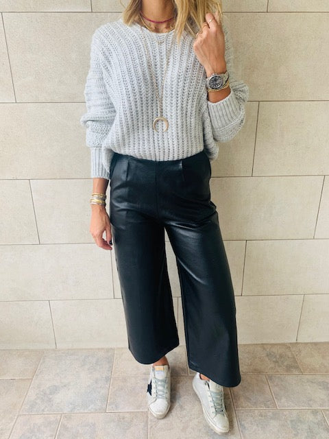 Grey Slouch Pullover