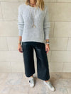 Grey Slouch Pullover