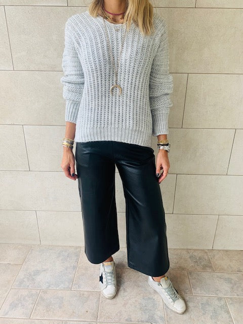 Grey Slouch Pullover