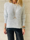 Grey Slouch Pullover