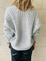 Grey Slouch Pullover
