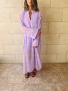 Lilac Polka Coverup