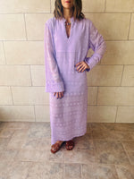 Lilac Polka Coverup