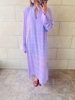 Lilac Polka Coverup