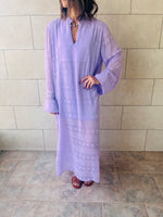 Lilac Polka Coverup