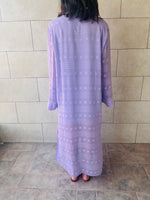 Lilac Polka Coverup