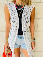 White Beach Daze Vest