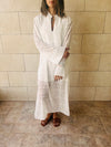 White Polka Coverup