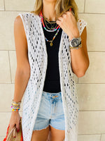 White Beach Daze Vest