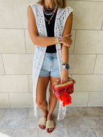 White Beach Daze Vest