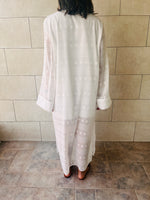 White Polka Coverup