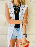 White Beach Daze Vest