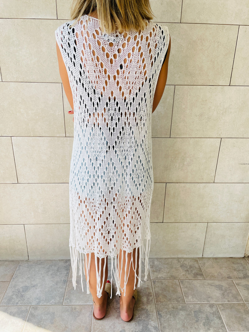 White Beach Daze Vest