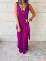 Purple For The Love Of Crochet Coverup