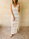 White For The Love Of Crochet Coverup