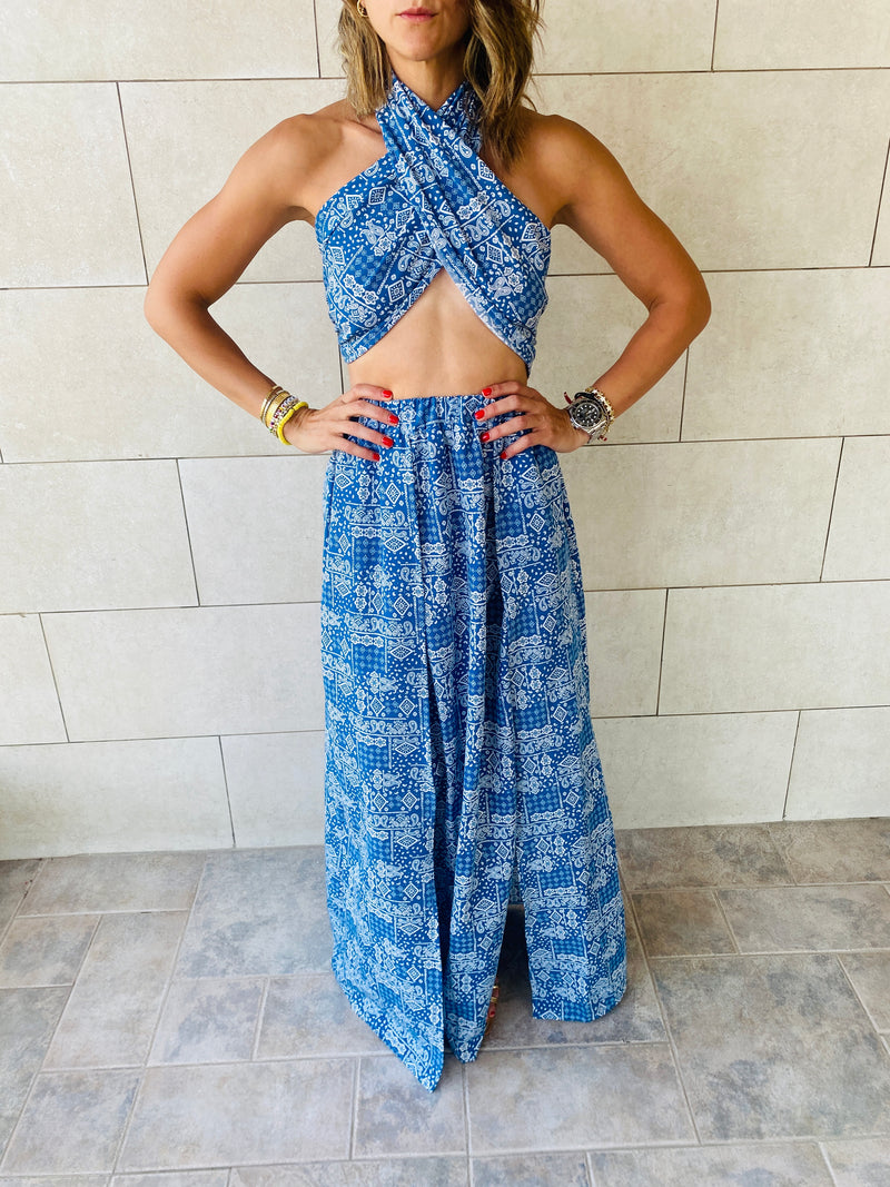 Blue La Puerta Set