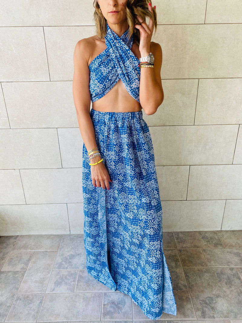 Blue La Puerta Set