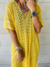 Yellow Sunny Style Beach Top