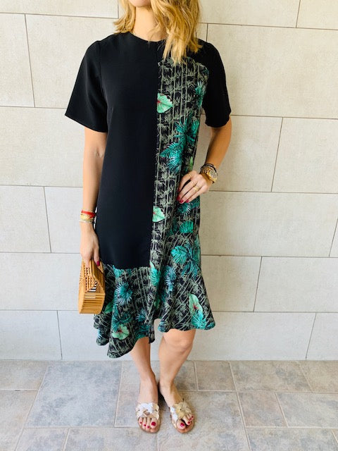 Multi Palma Smock Dress
