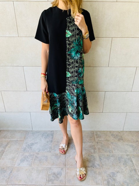 Multi Palma Smock Dress