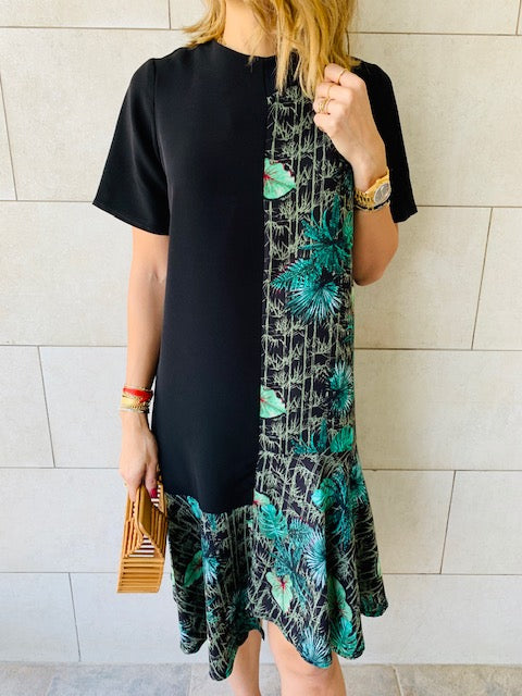 Multi Palma Smock Dress