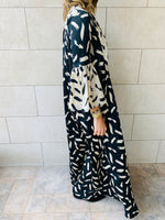 Black Patchwork Dress