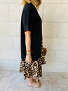 Multi Leopard Smock Dress