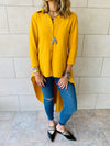 Mustard High Low Shirt