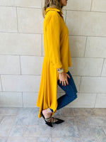 Mustard High Low Shirt