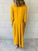 Mustard High Low Shirt