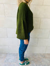 Olive Blossom Pullover