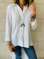 White High Low Shirt
