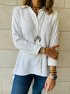 White High Low Shirt
