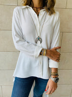 White High Low Shirt