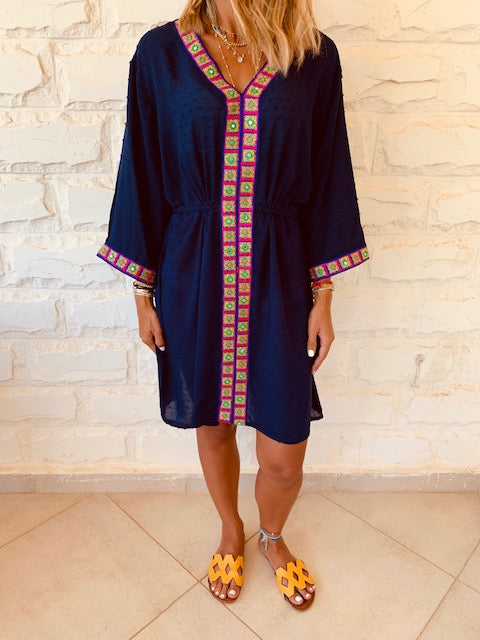 Navy Le Souq Kaftan