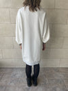 White Sweatshirt Dress