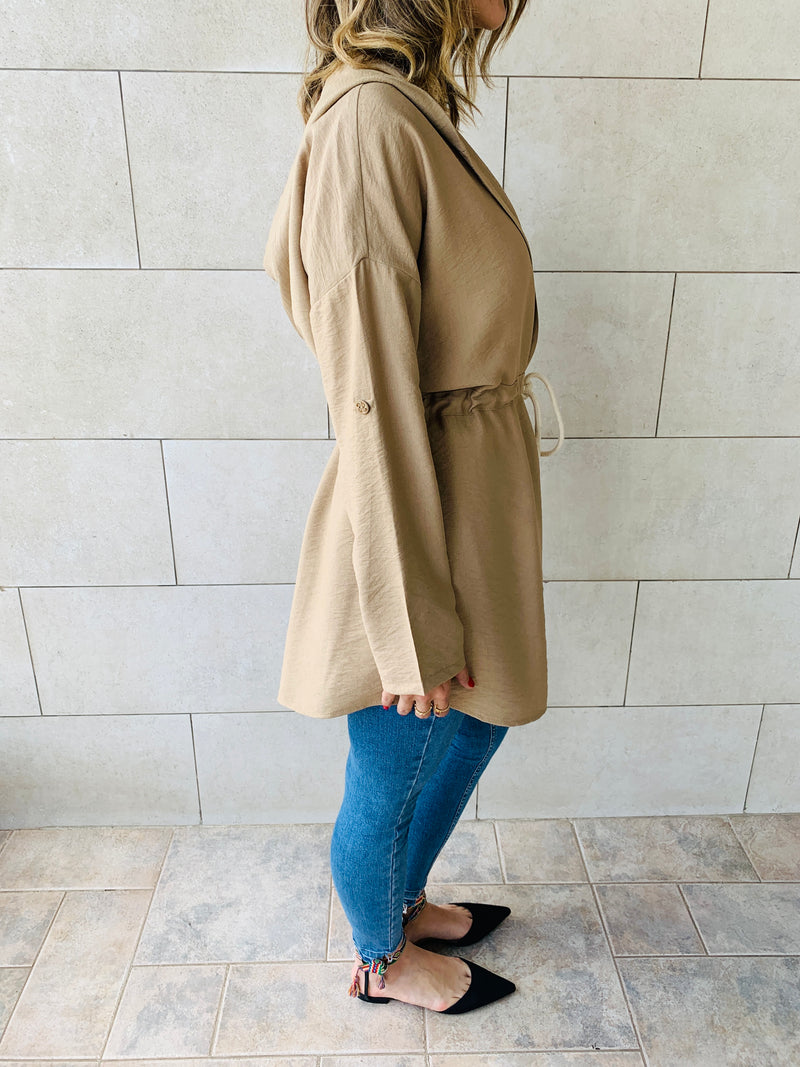 Beige Morocco Rope Duster