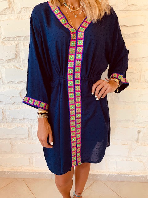 Navy Le Souq Kaftan
