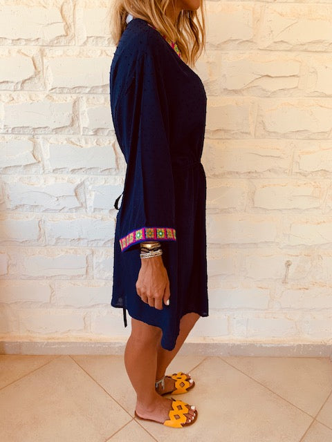 Navy Le Souq Kaftan