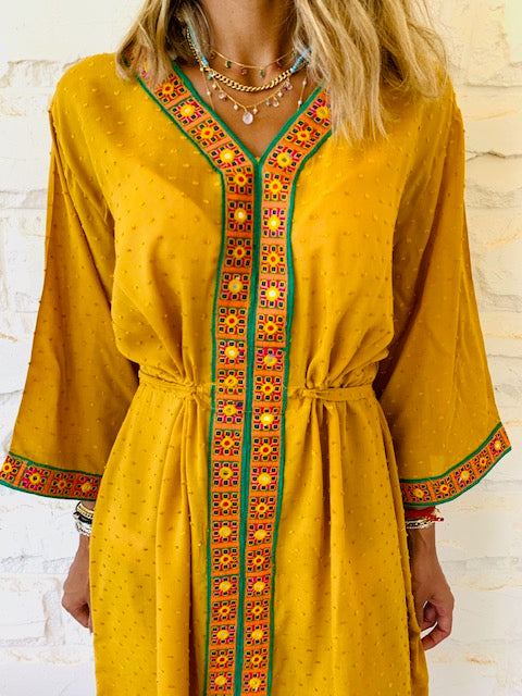 Mustard Le Souq Kaftan