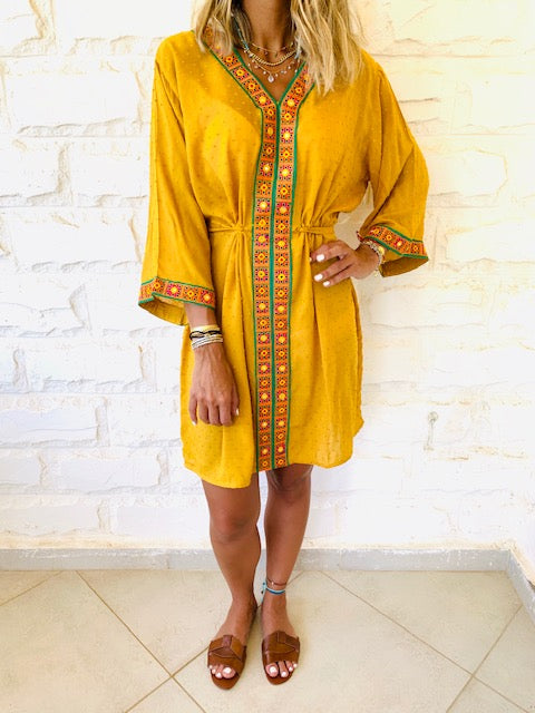 Mustard Le Souq Kaftan