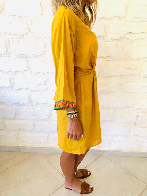 Mustard Le Souq Kaftan