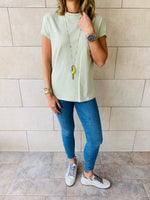 Black & Sage Crew T-Shirt Set