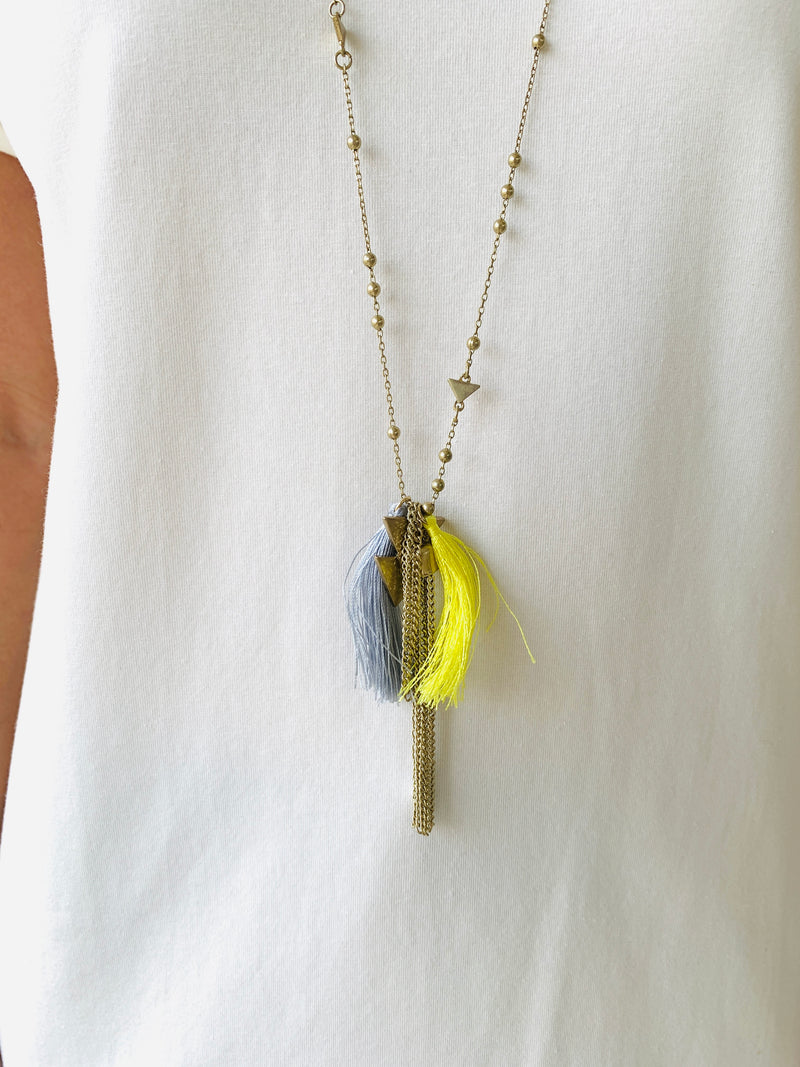 Long Tassel Necklace