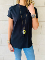 Black & Sage Crew T-Shirt Set