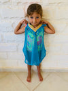 MINI FRILLU Turquoise Coverup