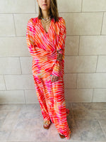 Sunrise Wrap Dress