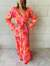 Sunrise Wrap Dress