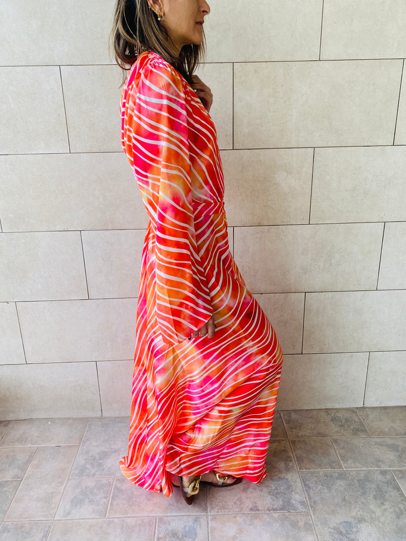 Sunrise Wrap Dress